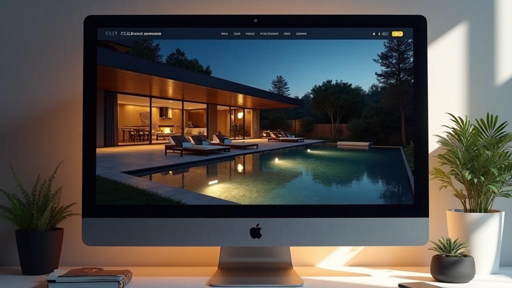 Modern Real Estate Agents website after SEO redesign